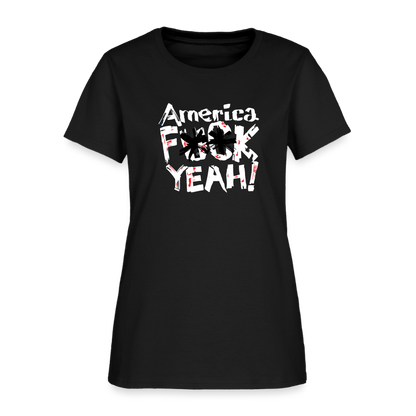 America F**k Yeah! | Women's Tee - black