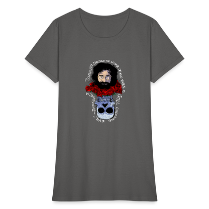 Jerry Garcia | Women's Tee - charcoal