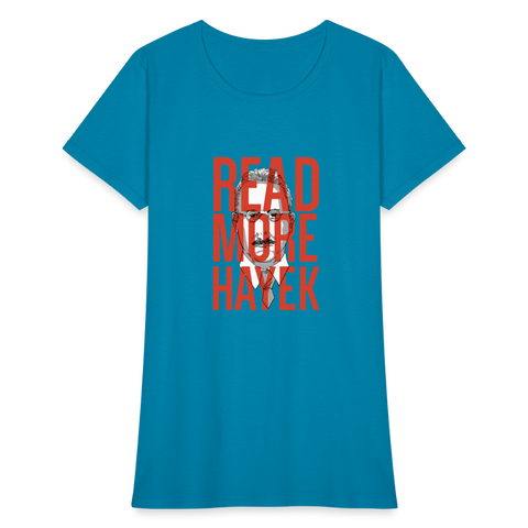 Read More Hayek | Women's Tee - turquoise