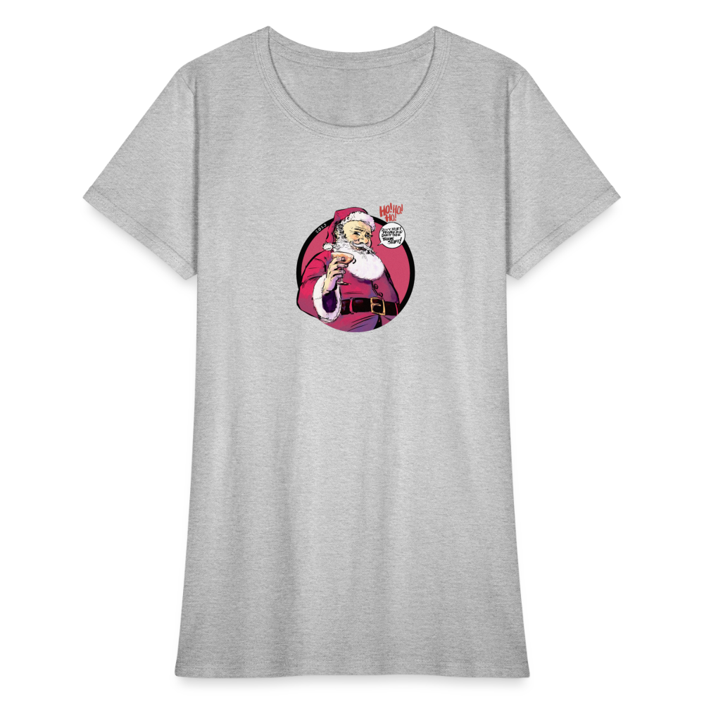 2023 Santa | Women's Tee - heather gray