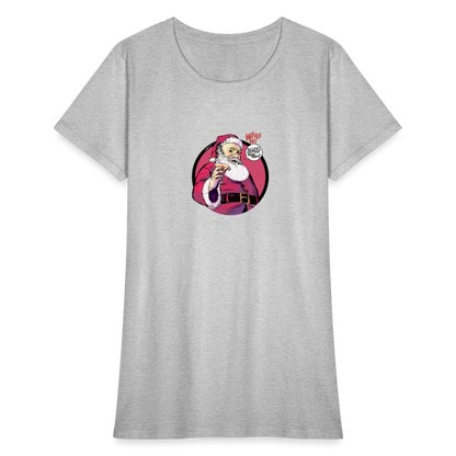 2023 Santa | Women's Tee - heather gray