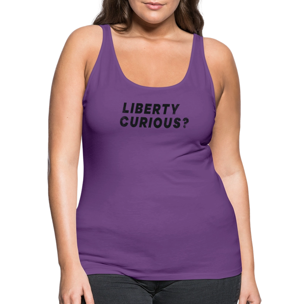 Liberty Curious? | Women's Tank - purple
