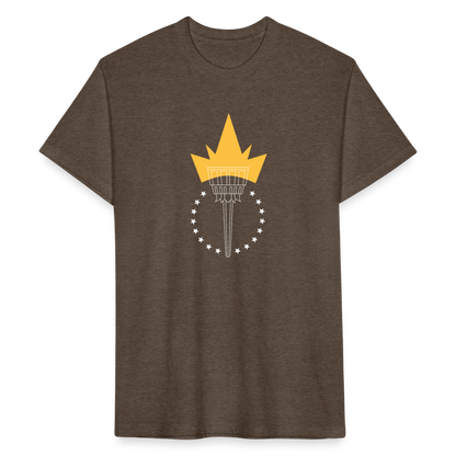 Freedom Torch | Men's Tee - heather espresso
