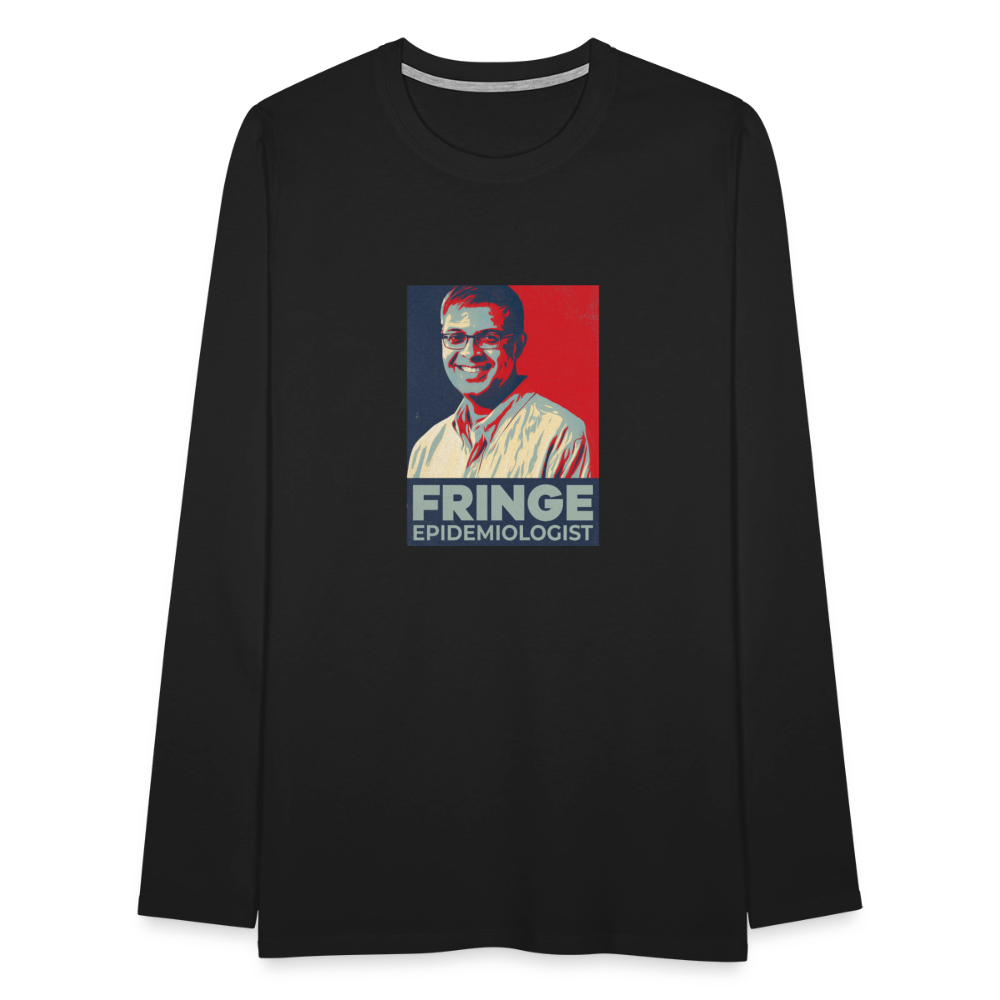 Fringe Epidemiologist | Men's Long Sleeve Tee - black