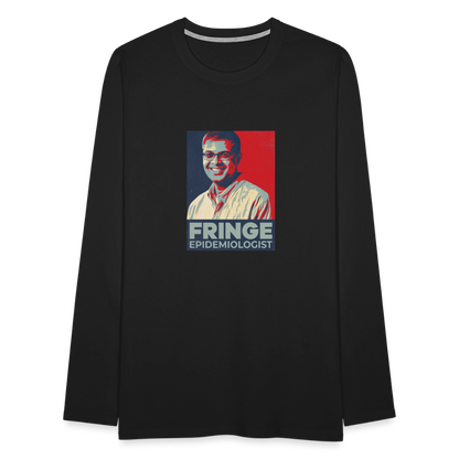 Fringe Epidemiologist | Men's Long Sleeve Tee - black