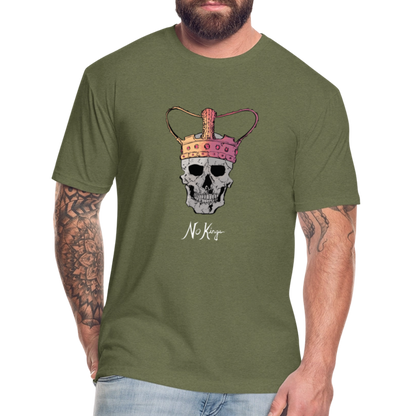 No Kings | Men's Tee - heather military green