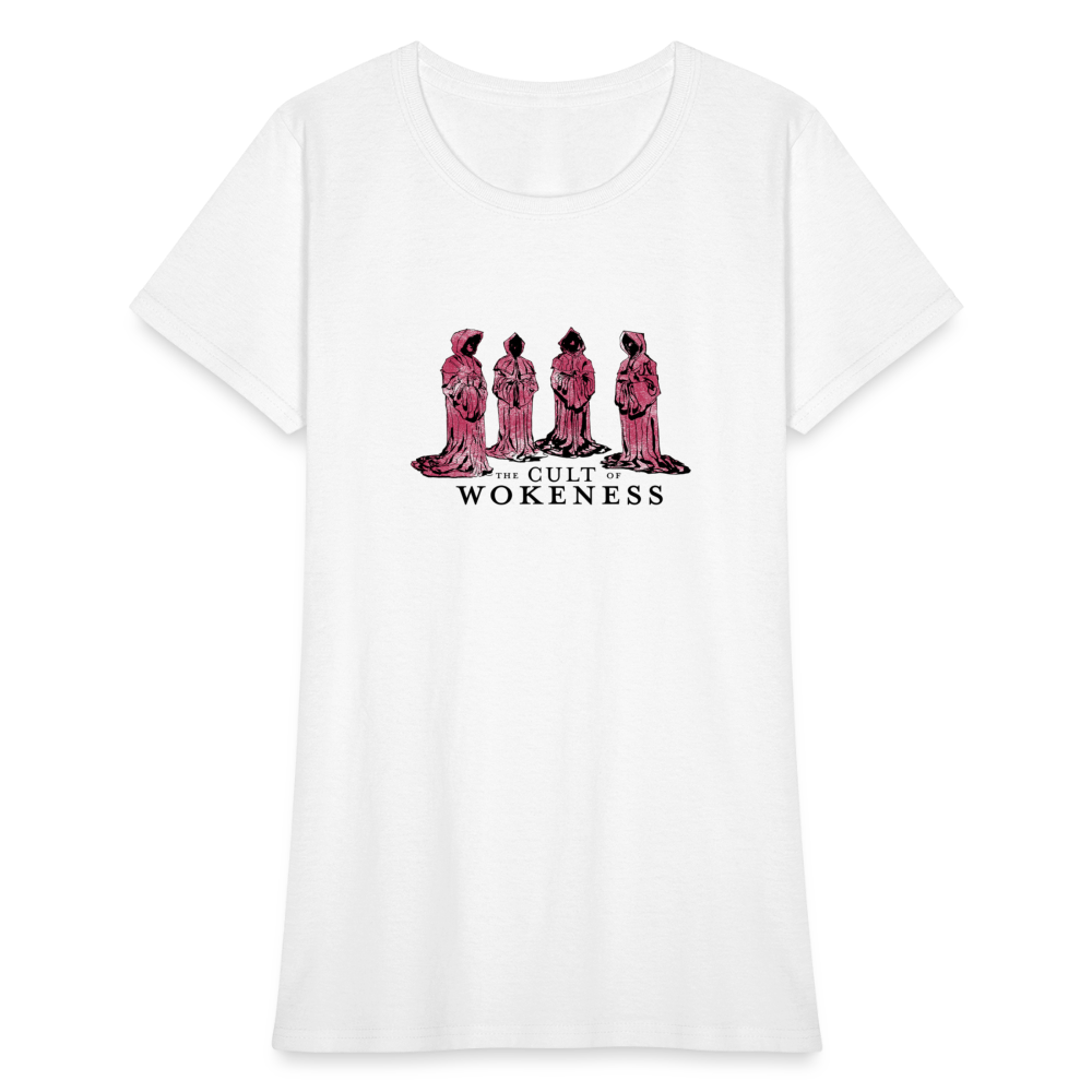 Cult of Wokeness | Women's Tee - white