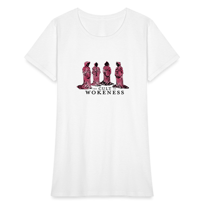 Cult of Wokeness | Women's Tee - white