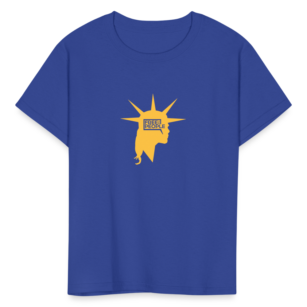 Liberty Head | Youth Tee - royal blue