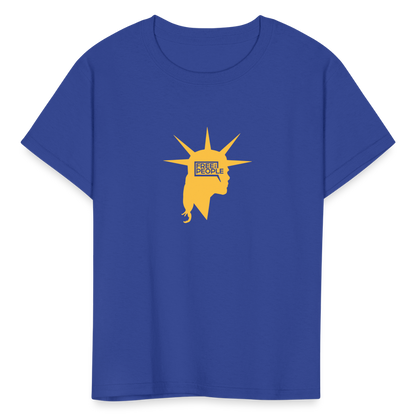 Liberty Head | Youth Tee - royal blue