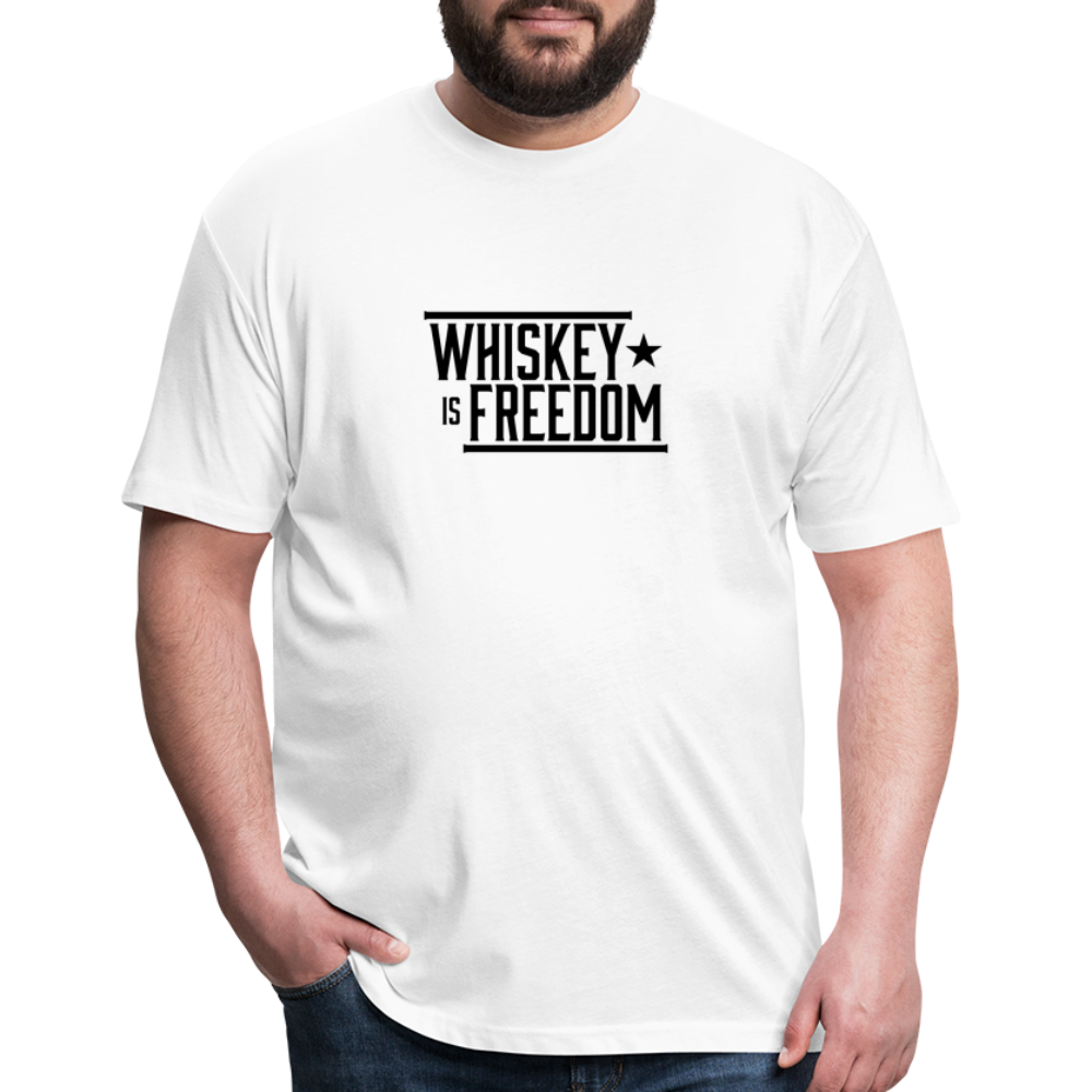 Whiskey is Freedom | Men's Tee - white