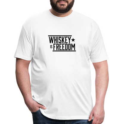 Whiskey is Freedom | Men's Tee - white