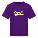 Everyone is Welcome | Youth Tee - purple