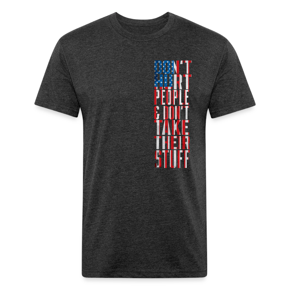 Don't Hurt People | Flag | Men's Tee - heather black