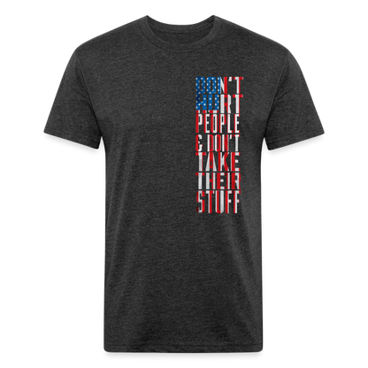 Don't Hurt People | Flag | Men's Tee - heather black