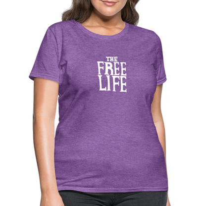 The Free Life | Women's Tee - purple heather