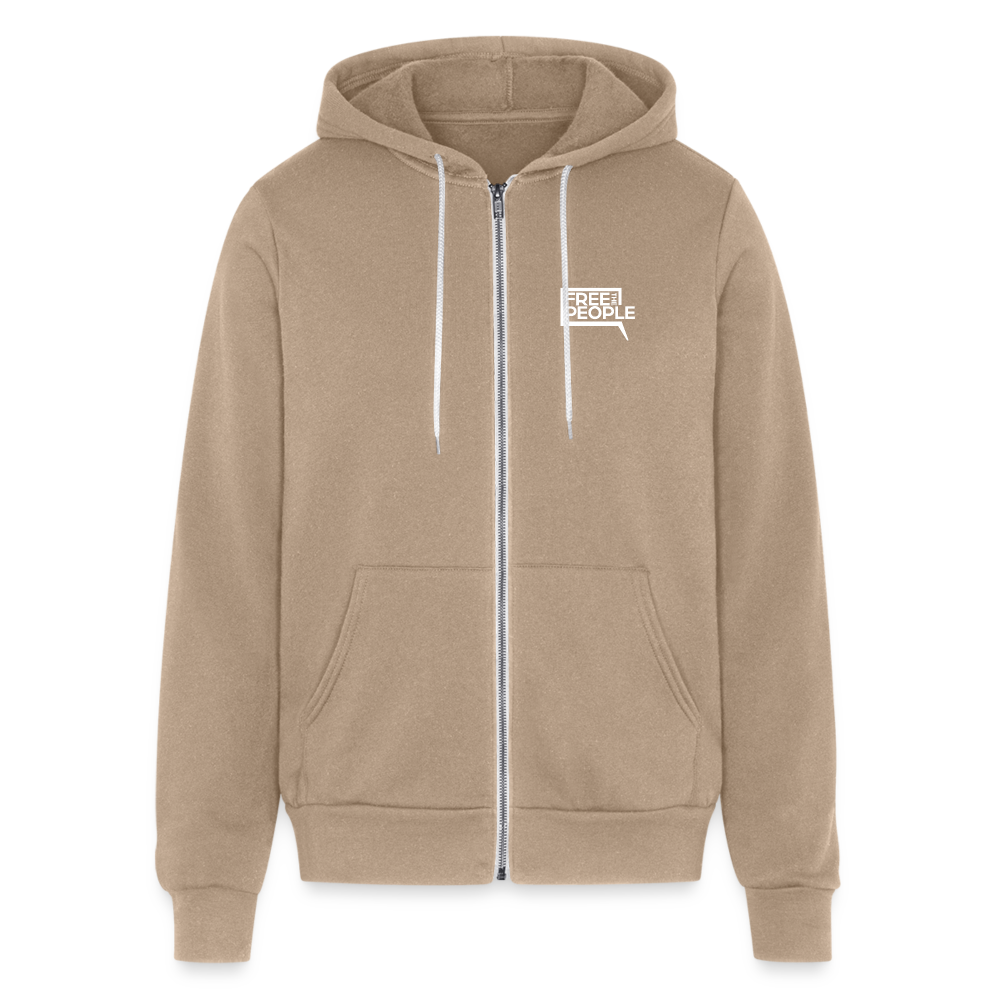 Free the People | Zip Hoodie - tan