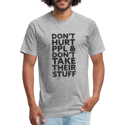 Don't Hurt People | Men's Tee - heather gray