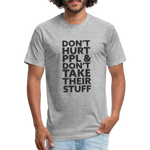 Don't Hurt People | Men's Tee - heather gray