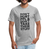 Don't Hurt People | Men's Tee - heather gray