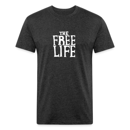 The Free Life | Men's Tee - heather black