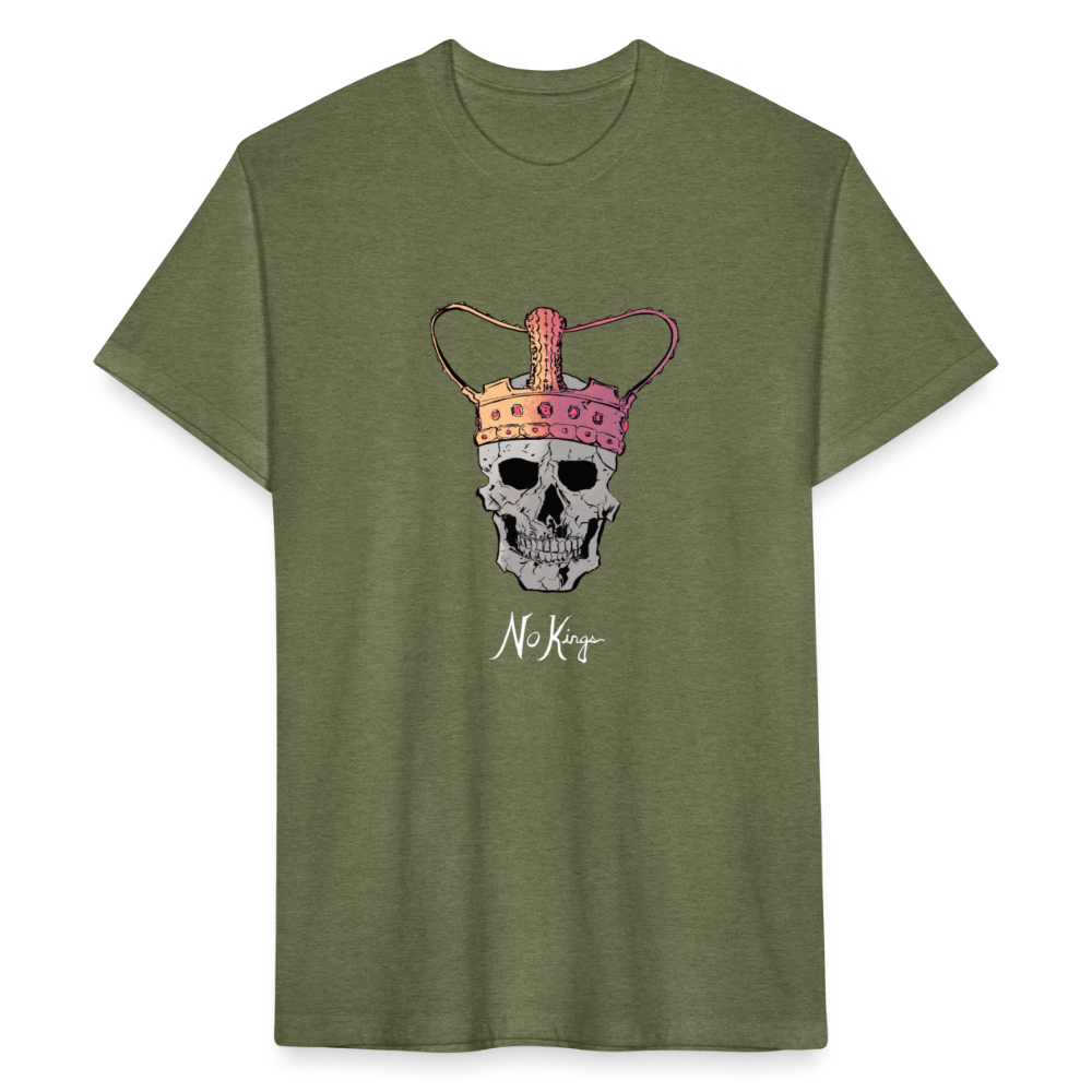 No Kings | Men's Tee - heather military green