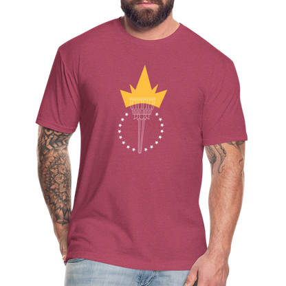 Freedom Torch | Men's Tee - heather burgundy