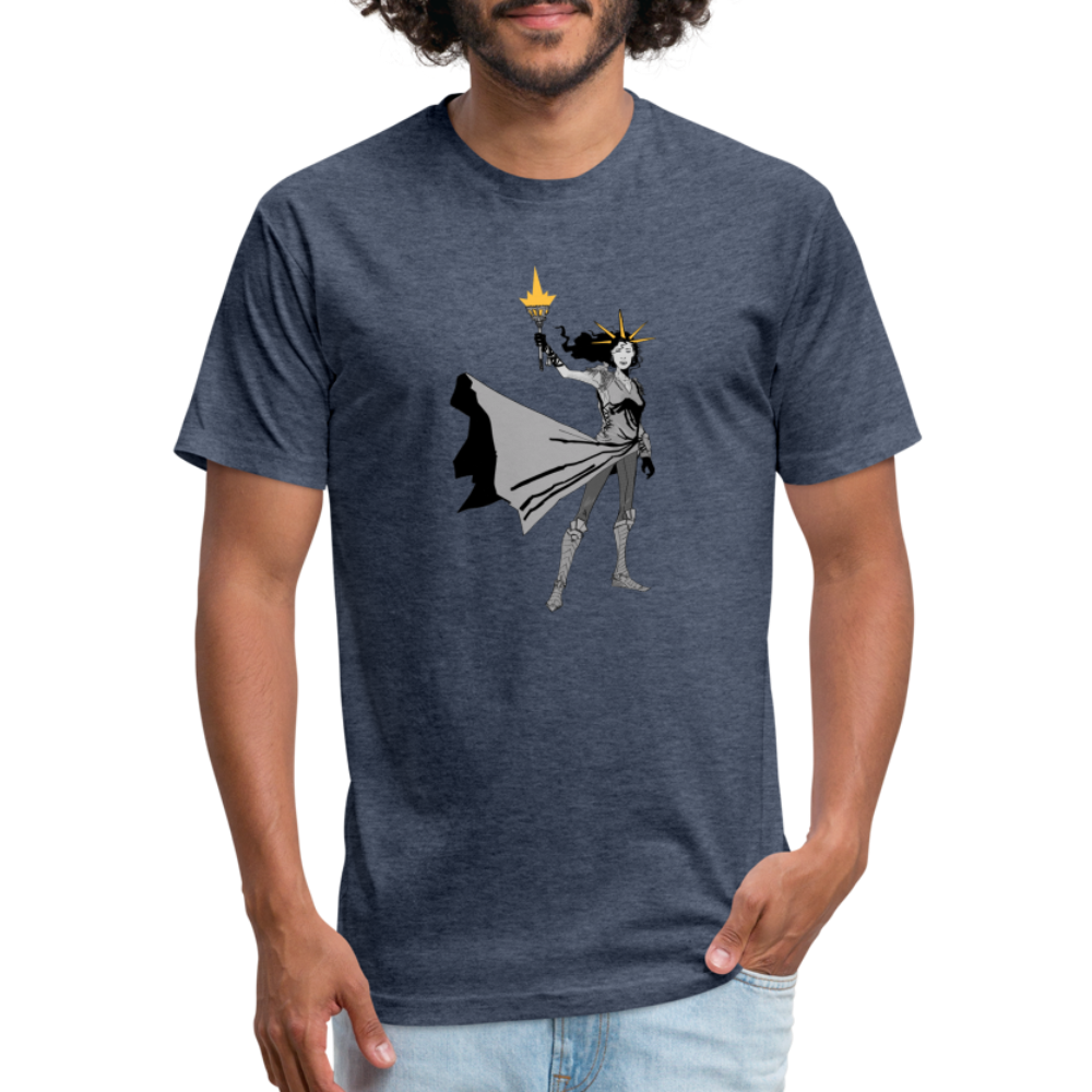 Liberty Hero | Men's Tee - heather navy