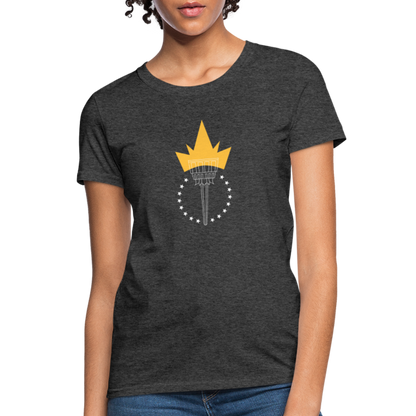 Freedom Torch | Women's Tee - heather black