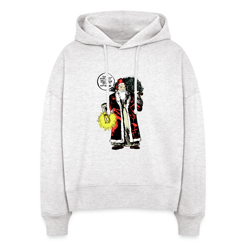 2021 Santa | Women's Hoodie - cool heather grey