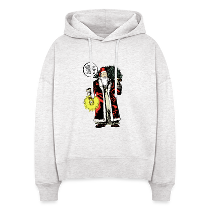 2021 Santa | Women's Hoodie - cool heather grey