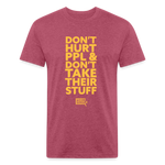 Don't Hurt People | Limited Edition | Men's Tee - heather burgundy