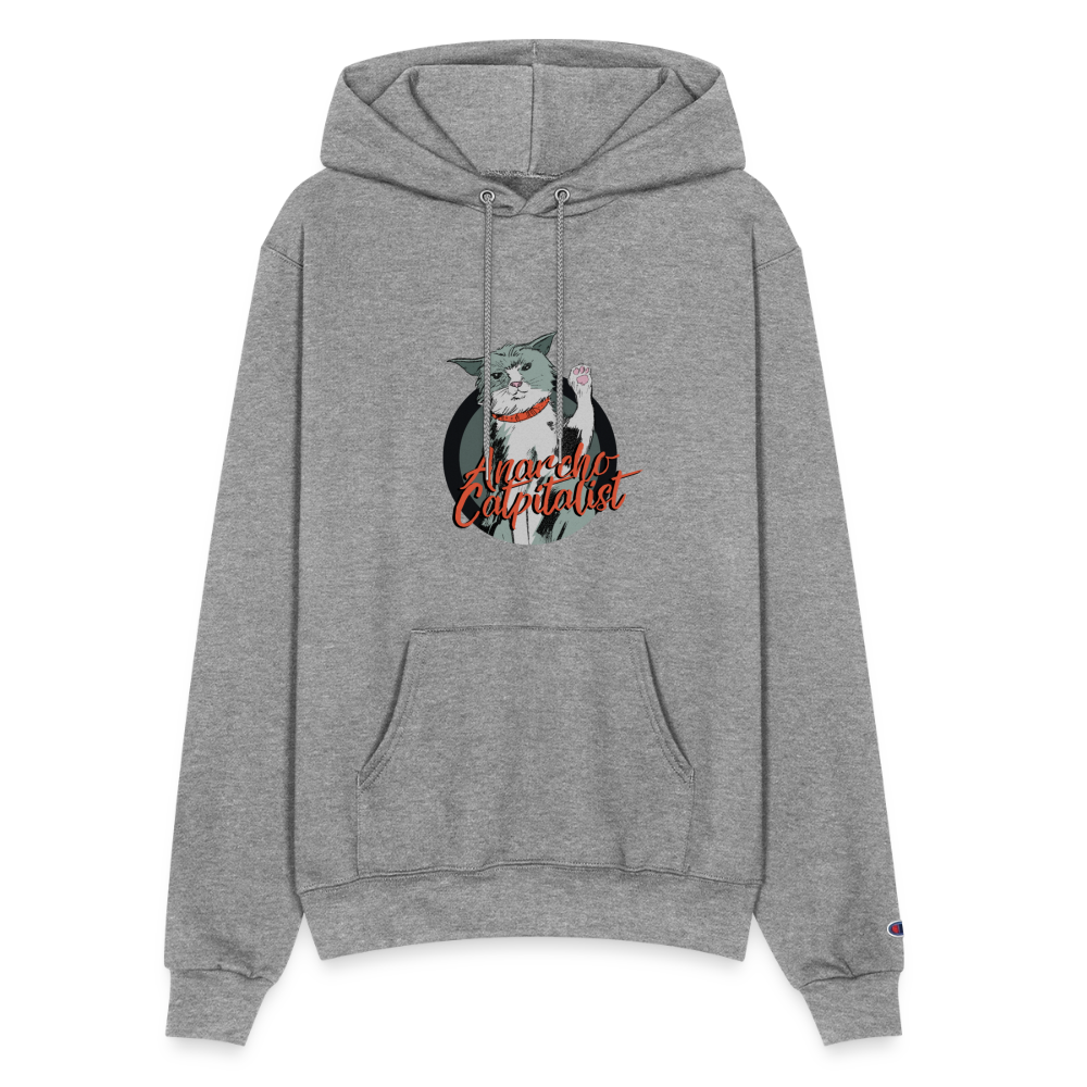 Anarcho-Catpitalist | Pullover Hoodie - heather gray