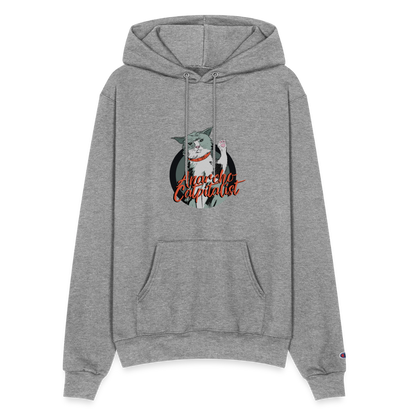 Anarcho-Catpitalist | Pullover Hoodie - heather gray