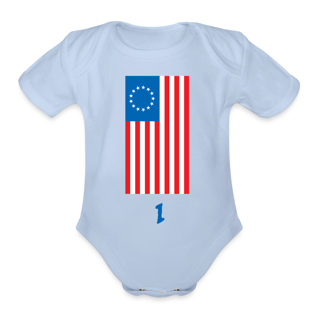 Spirit of '76 | Baby Onesie - sky