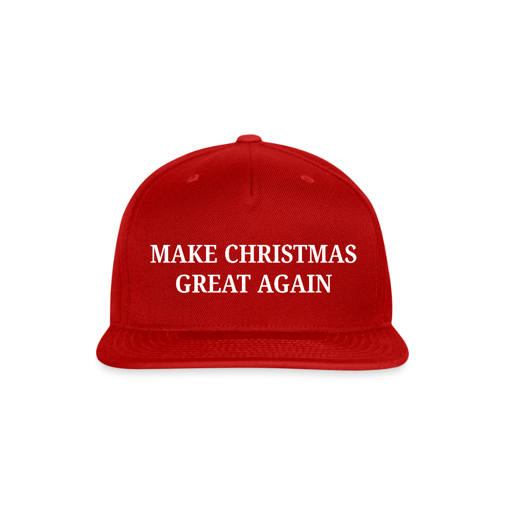 Make Christmas Great Again Hat - red