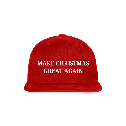 Make Christmas Great Again Hat - red