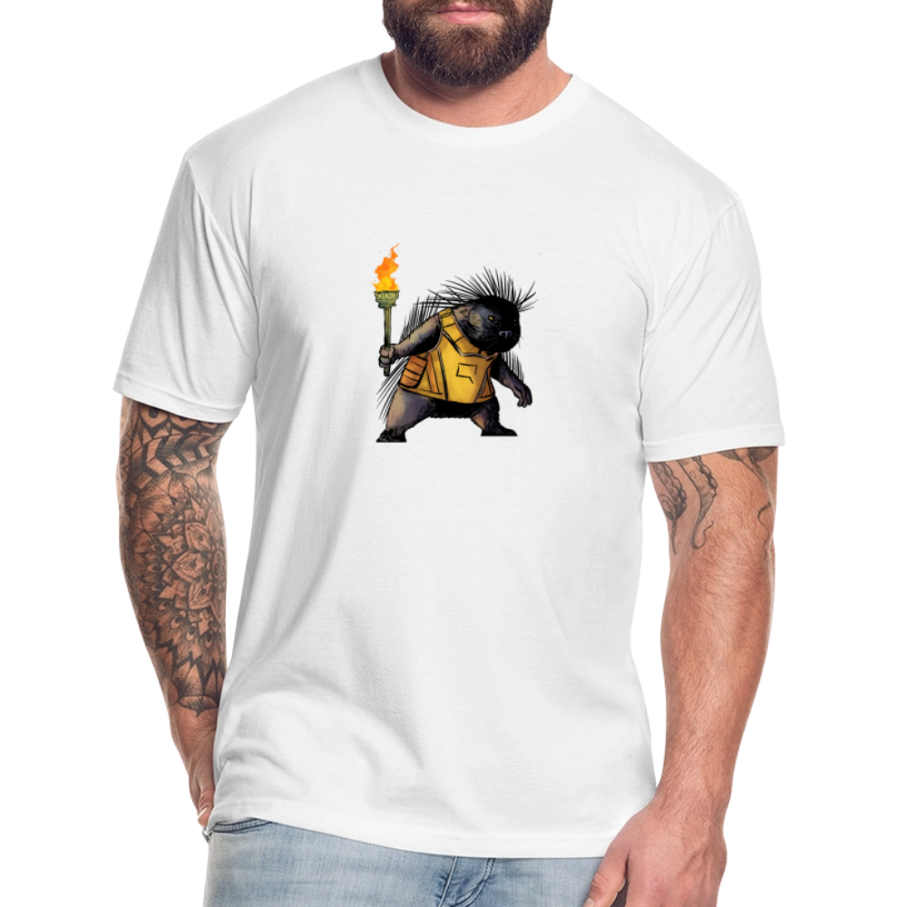 Free the Porcupine | Men's Tee - white