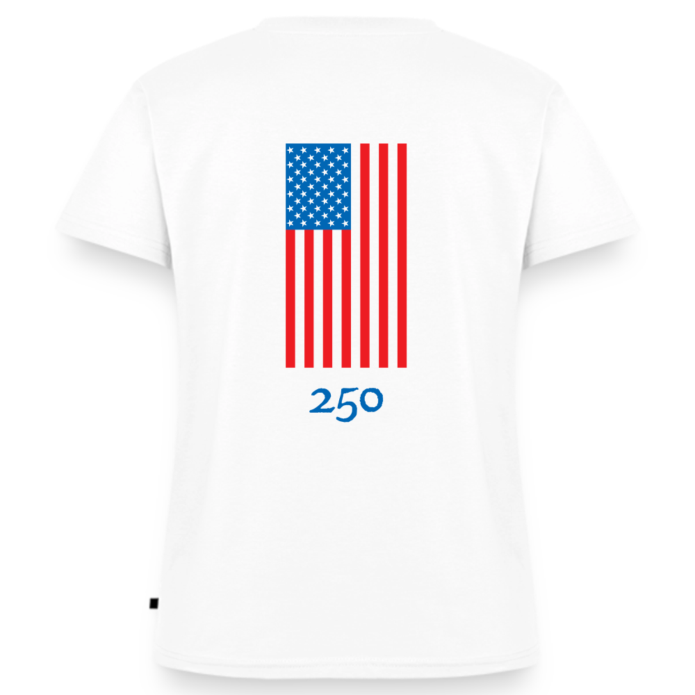 Spirit of '76 | Women's V-Neck Tee - white