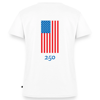 Spirit of '76 | Women's V-Neck Tee - white