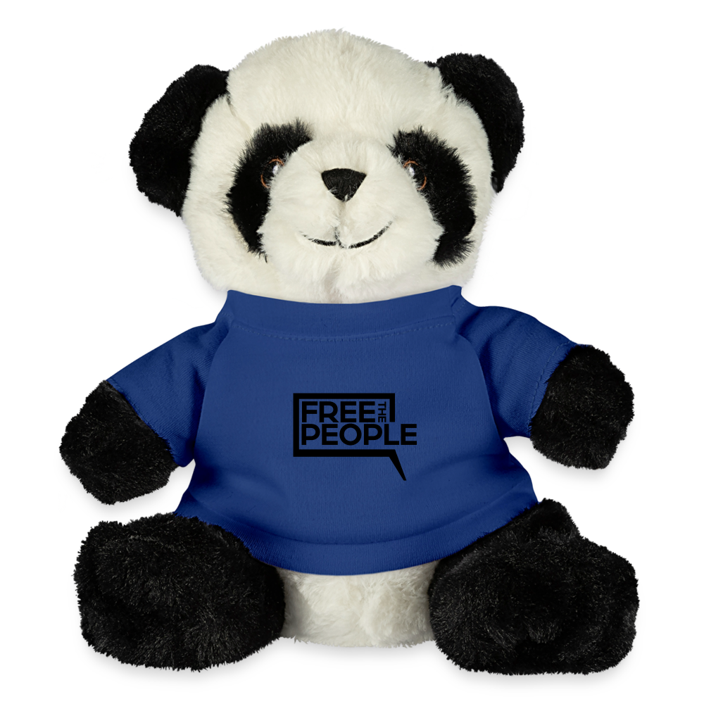 Free the People Panda Plushie - royal blue