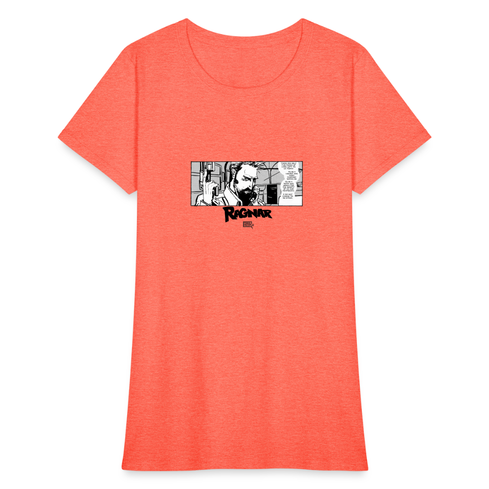 Ragnar Comic | Women's Tee - heather coral