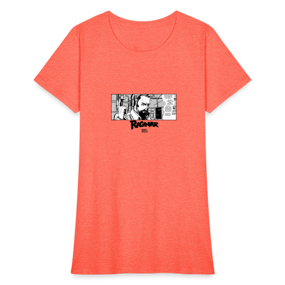 Ragnar Comic | Women's Tee - heather coral