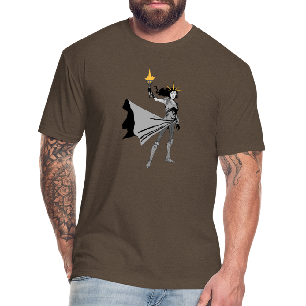 Liberty Hero | Men's Tee - heather espresso