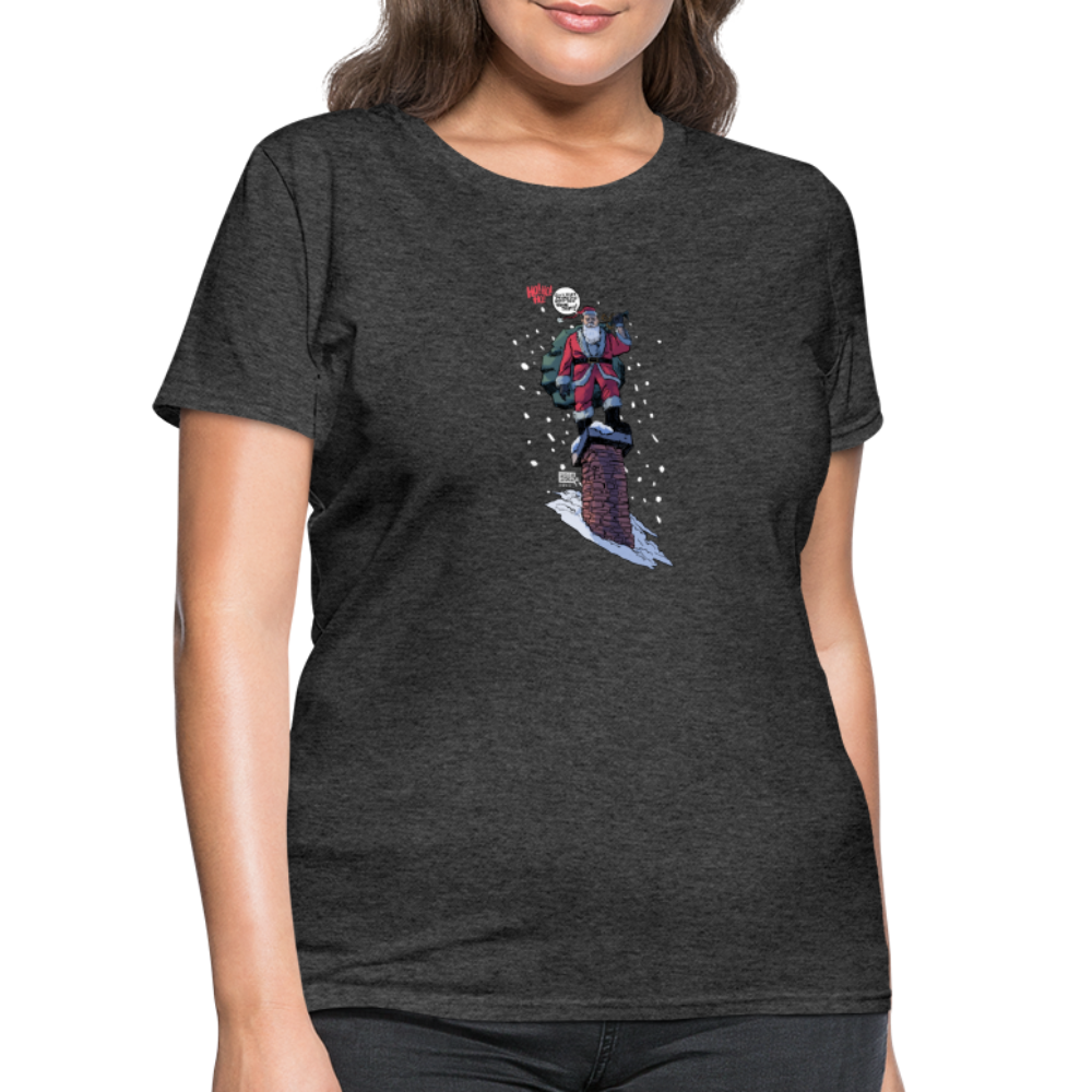 2024 Santa | Women's Tee - heather black