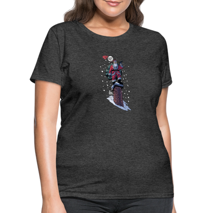 2024 Santa | Women's Tee - heather black