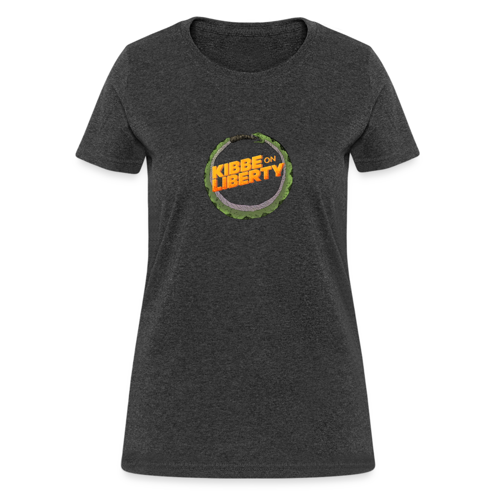 Kibbe on Liberty | Women's Tee - heather black