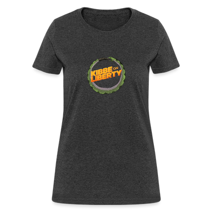 Kibbe on Liberty | Women's Tee - heather black