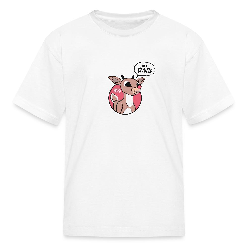 Rudolph Misfits | Youth Tee - white