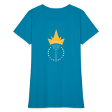 Freedom Torch | Women's Tee - turquoise